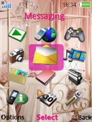 Pinky Room W890  theme