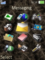 AutumnLeaf K810 theme