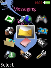 Love W830 theme