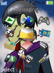 Gorillaz S500 theme