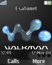 Black Walkman W800  theme
