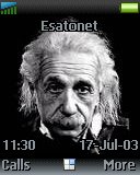 Albert Einstein z600 theme