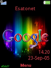Google theme for Sony Ericsson Elm