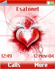 Red heart K750  theme