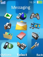 Blues W910  theme