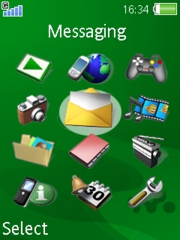 Walkman Green K800 / K800i theme