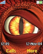 Dragons Eye K750  theme