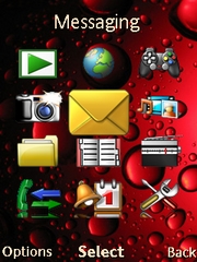 Red or dead theme for Sony Ericsson C902