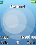 Blue rings t610 theme