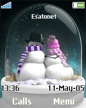 Snow Globe Z550  theme