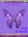 Purple Butterfly animated W580 theme
