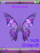 Purple Butterfly animated K800 / K800i theme