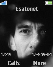 Senna forever K750  theme