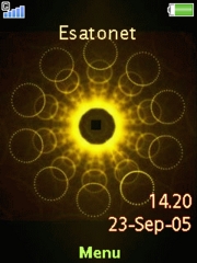Sun W910  theme