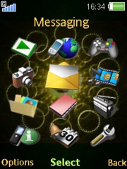 Sun W910  theme