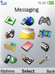 Clarity Z750  theme