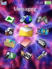 Plasmalamp K810 theme