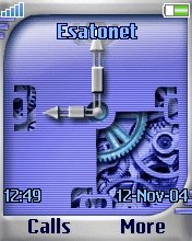 Aniamted Clock K750  theme