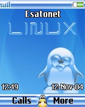 Animated Linux K750  theme