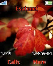 RedAutumnTree K750  theme