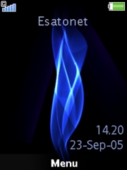 Light Flow animated W910  theme