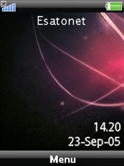 3D Black W910  theme