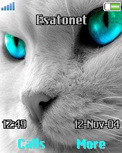 Cat's Eyes K750  theme