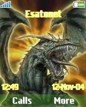 Dragon K750  theme