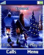 Christmas Nature Z550  theme