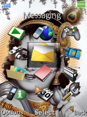 Krishna W910  theme