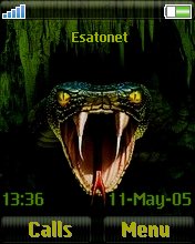 Snake Z550  theme