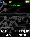 Green Black Z530 theme