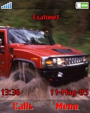 Hummer Z550  theme