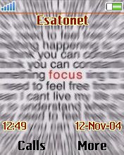 Focus K750  theme