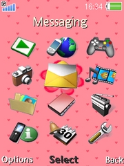 Cute Love W890  theme