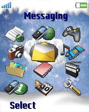 Christmas Linux Z550  theme