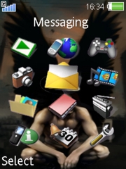 Dark Angel K800 / K800i theme