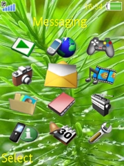 Green Theme K800 / K800i theme