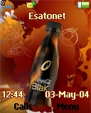 Coca Cola BlaK K510 theme