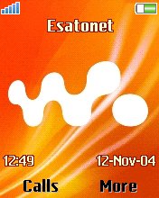 Default W550i K750  theme