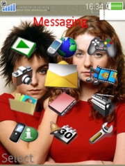 T.a.T.u. K810 theme