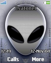 Alien K750  theme