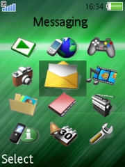 Concept Sony Ericsson S500 theme