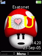 I love U W910  theme