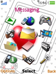 LOVE K850  theme