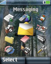 Forest mist K750  theme