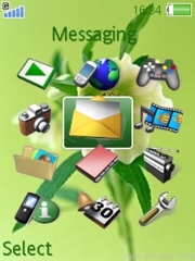 All green K810 theme