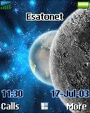 Moon Orbit to Croatia t610 theme