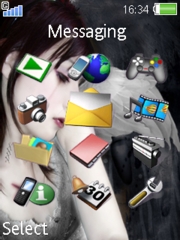 X Angel K800 / K800i theme