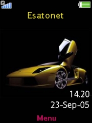 Lamborghini-yellow K850  theme